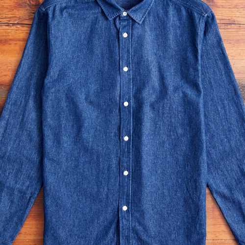 Dirleton Shirt in Dark Denim