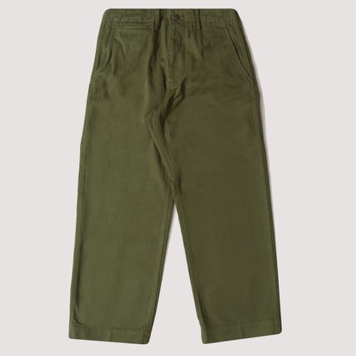 MIL Trousers Herringbone - Olive