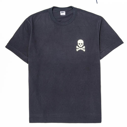 Skull And Crossbones T-shirt - Navy