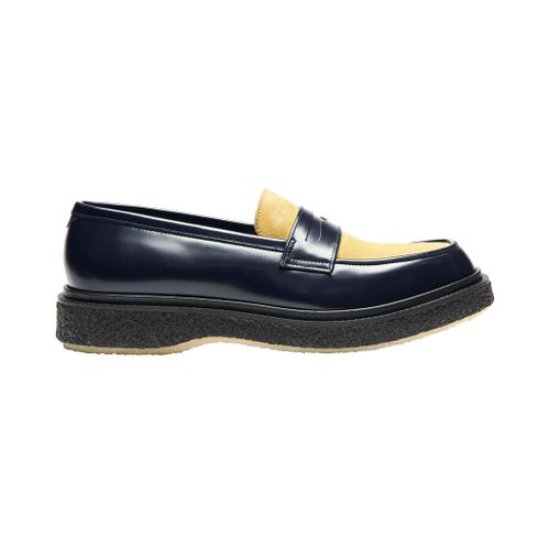 Type 5 Loafer Navy Sand Suede