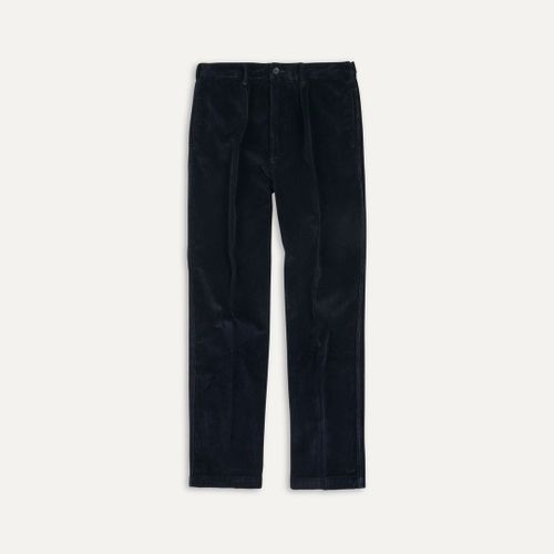 Navy Cotton Corduroy Games Trousers