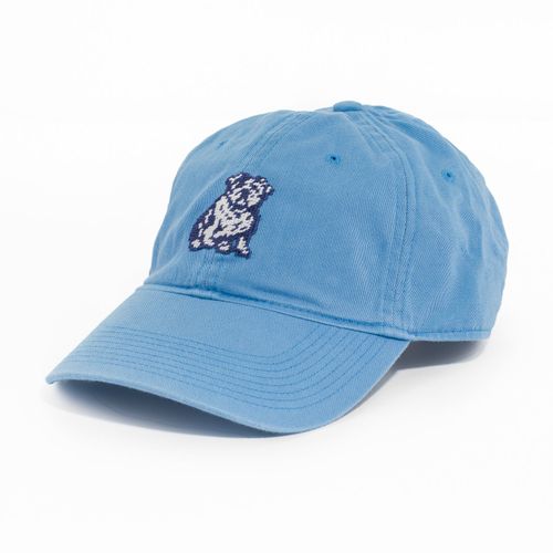 Bulldog Needlepoint Hat - Royal