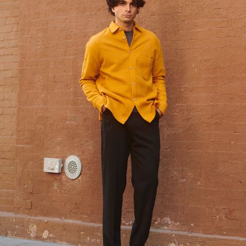 Gusto Wool Shirt Butterscotch