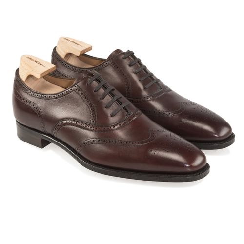 The Armoury Hajime Gloucester Burgundy Calf Wingtip Shoes (NOS)