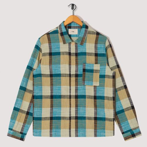 Patch Shirt - Multi Gingham Check