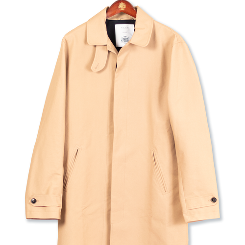 Cotton Raincoat - Camel