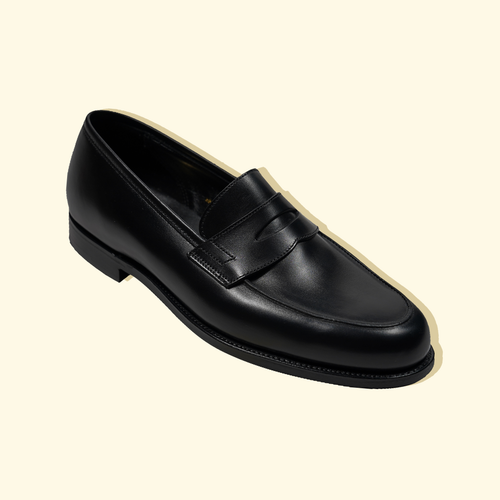 Bodley Penny Loafers by Crockett & Jones for The Anthology - Black CalfBodley Penny Loafers by Crockett & Jones for The Anthology - Black Calf