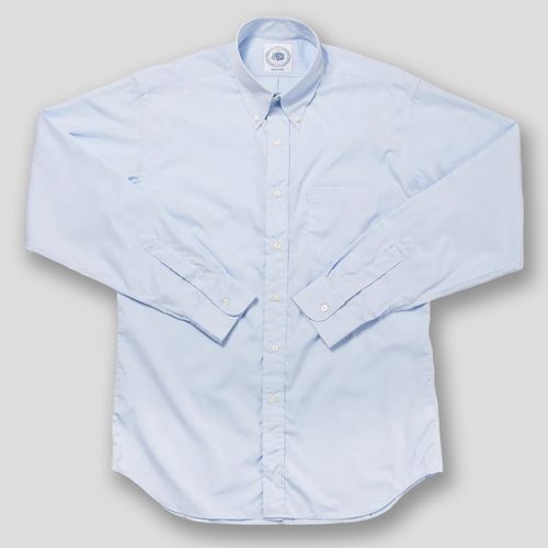 2-ply 100s - Blue Solid Dress Shirt