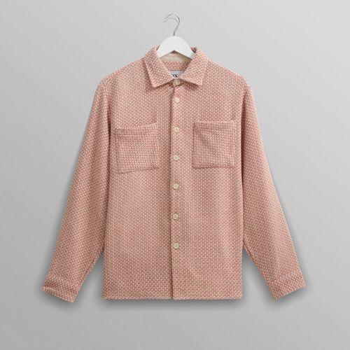 Whiting Overshirt Pink/Ecru Stepney