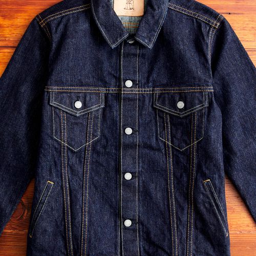 6114 14oz Type-3 Denim Jacket in Indigo