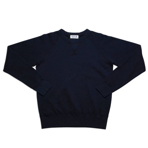 "WV" Raglan Sweat / Navy