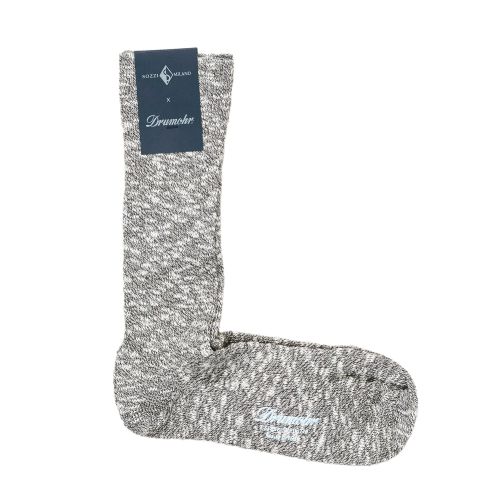 Drumohr Charcoal Cotton Socks (NOS)