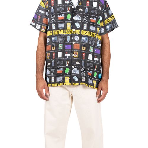 Short Sleeve Shirt Obsolete Print