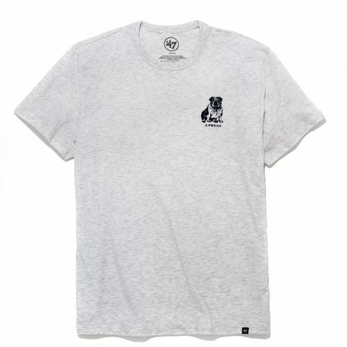 Bulldog Short Sleeve T Shirt - Grey