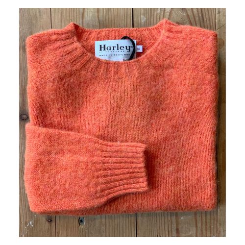 Harley Of Scotland Brushed Wool Crew Neck – Jaffa