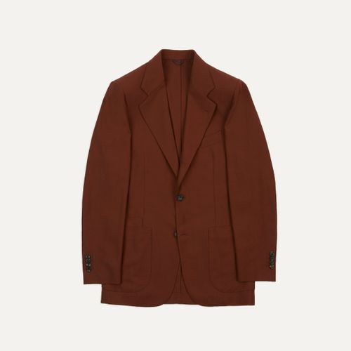 ALD / Drake's Single Breasted Wool Fresco Suit Jacket