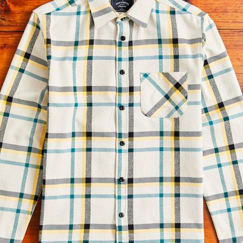 Hard Rude Button-Up Shirt in Natural