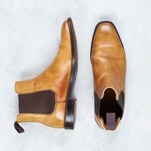 The Armoury Maple Calf Chelsea Boots (Pre-Owned)