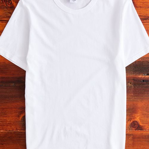 Ringspun Jersey T-shirt in White