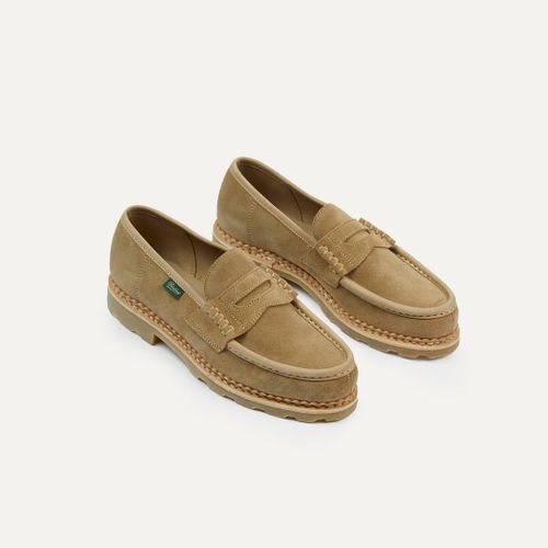 Paraboot Nantes Sand Suede Loafer