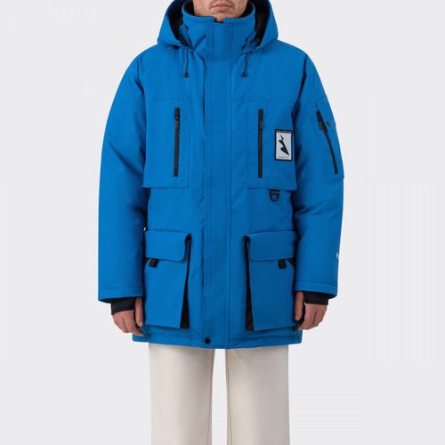 BEIGE Expedition Parka : Blue