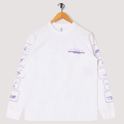 Chez Rat L/S Tee - White