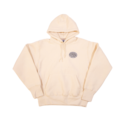 Vintage J.press Logo Hoodie - Natural