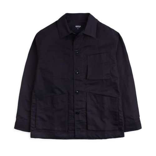 Arpenteur Cotton Linen ADN Jacket: Midnight