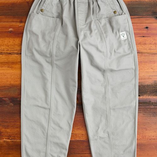 Canvas Belted C.S Pant in Grey