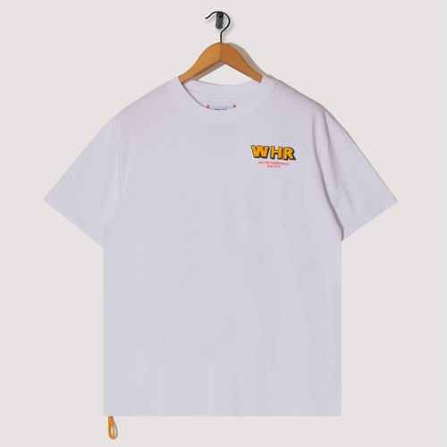 Wobbly Worker Tee - White