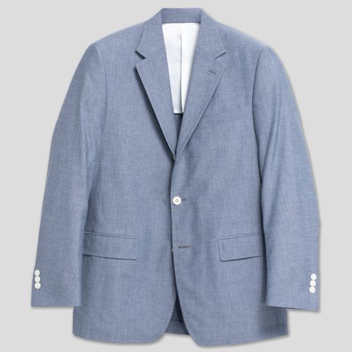 Navy Chambray Sport Coat - Classic Fit