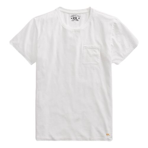 Jersey Pocket T-Shirt White