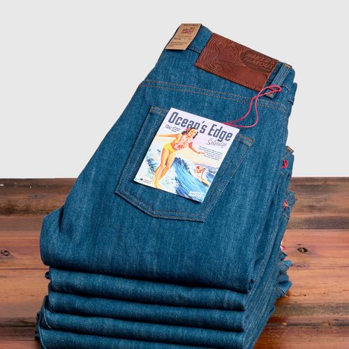 "Ocean's Edge" 13oz Selvedge Denim - Easy Guy Fit