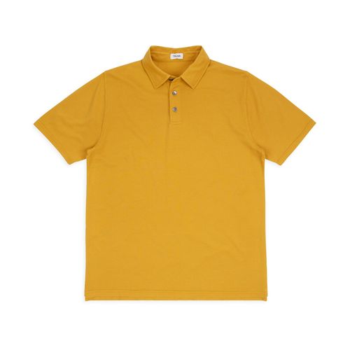 Trunk Moxon Short Sleeve Polo Shirt: Golden Yellow