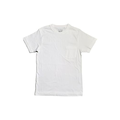 Garment Dyed Pocket Tee White