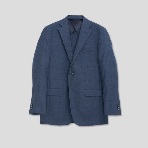 Charcoal Blue Solid Suit - Fox Air