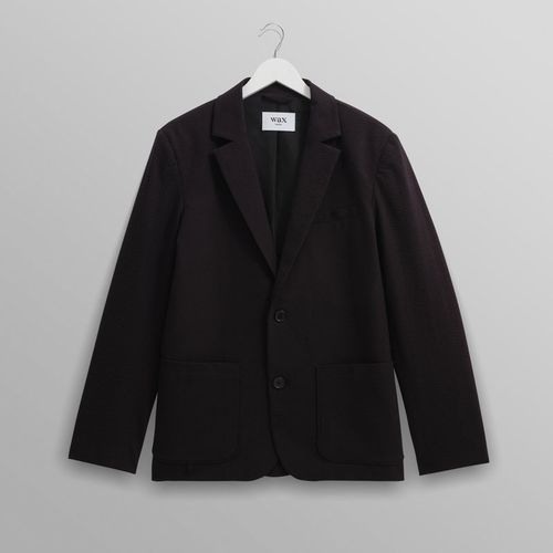 Fintry Blazer Black Seersucker