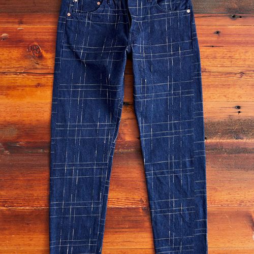 "Midare Kasuri" 14oz Selvedge Denim - Relaxed Tapered Fit