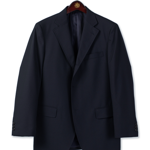 Navy Solid Suit - Trim Fit