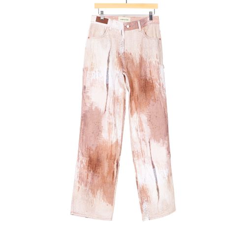 Tawney Beige Print Denim