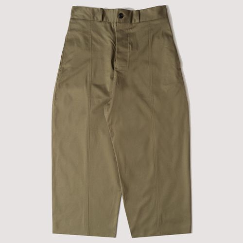 Welt Trouser - Khaki Green