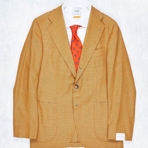 Orazio Luciano Honey Wool Hopsack Sport Coat (NOS)