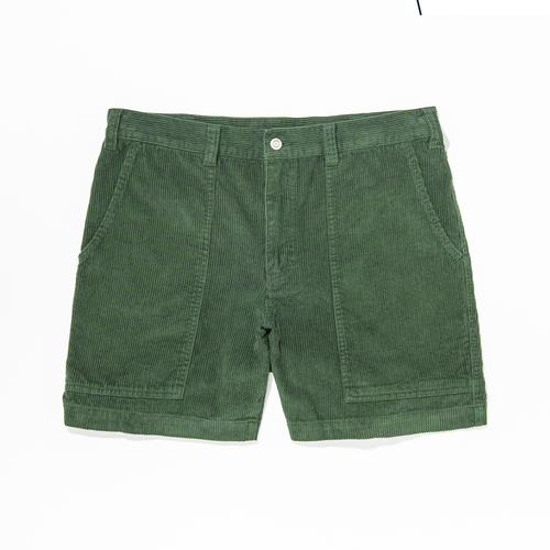 Corduroy Shorts - Green