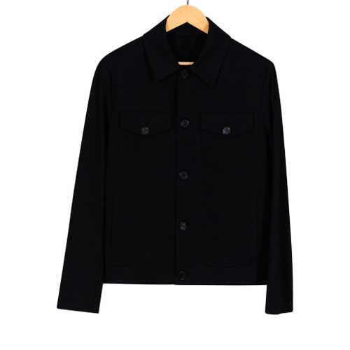 Western Jacket Tech Viscose Black