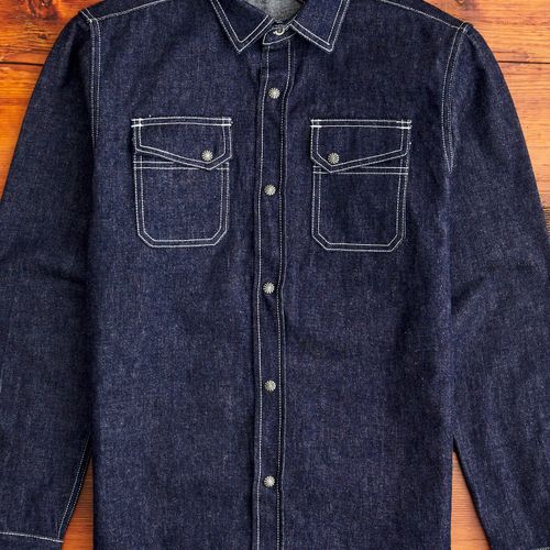 Crosscut Western in Indigo Denim