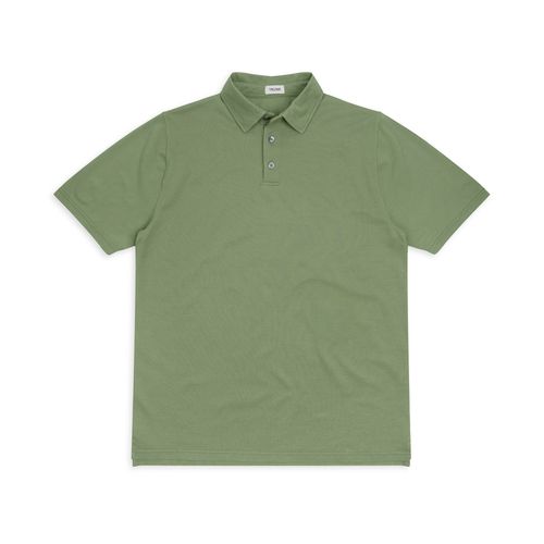 Trunk Moxon Short Sleeve Polo Shirt: Lawn Green