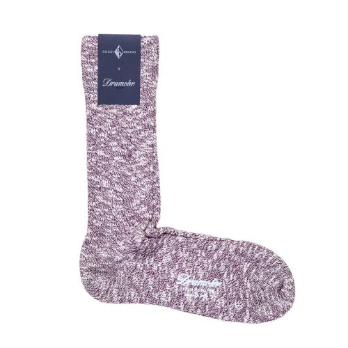 Drumohr Purple Cotton Socks (NOS)