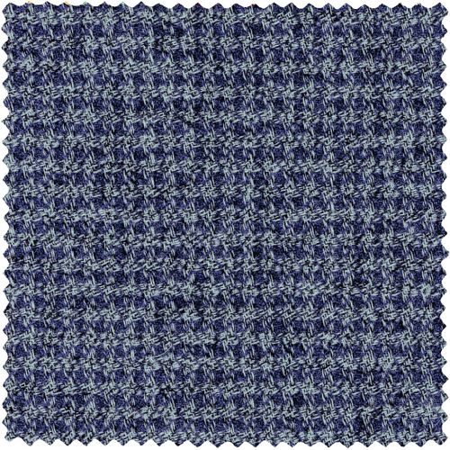 Navy Brushed Houndstooth Flannel