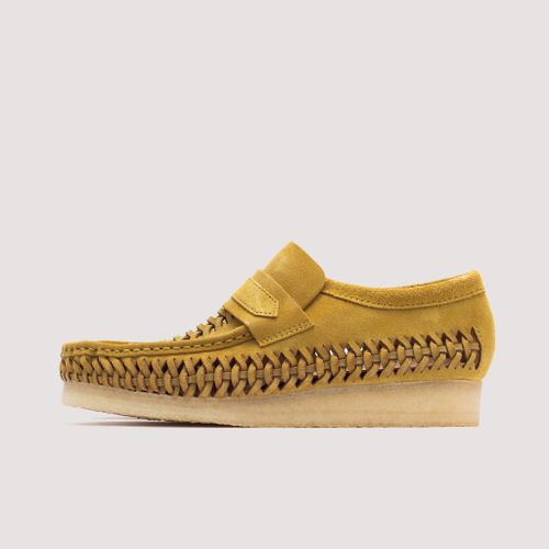 Wallabee Loafer Weave - Olive Suede