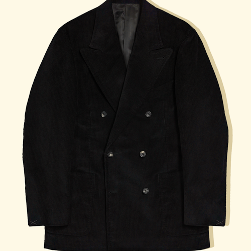 Cotton Corduroy Sport Jacket - BlackCotton Corduroy Sport Jacket - Black